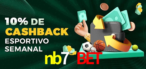10% de bônus de cashback na nb7 bet